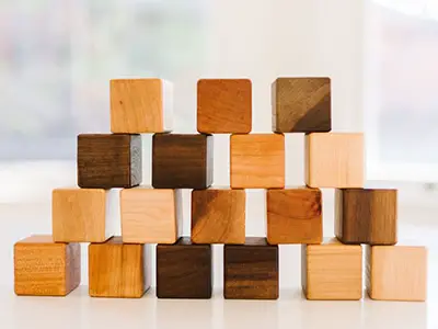 Bannor Toys Wooden Blocks