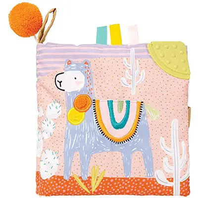 Manhattan Toy Llama Themed Soft Baby Activity Book