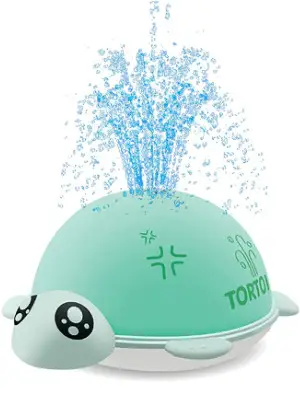 Automatic Spray Water Bath Toys with LED Light
