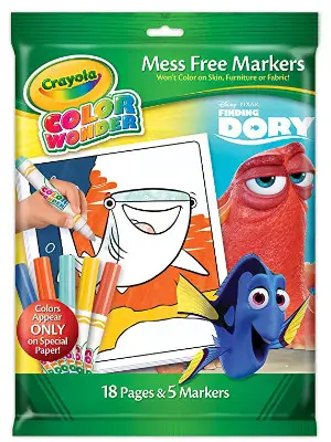 Crayola Finding Dory Color Wonder Papers & Markers