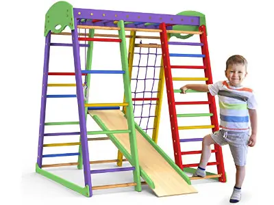Indoor Playground Toddler Climber Slide