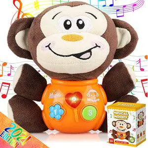 Insnug Plush Monkey Baby Toys