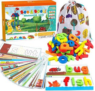 KMUYSL See & Spell Learning Educational Toy