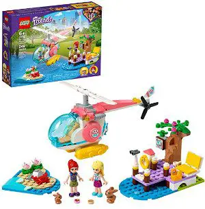 LEGO Friends Vet Clinic Rescue Helicopter 41692 Building Kit