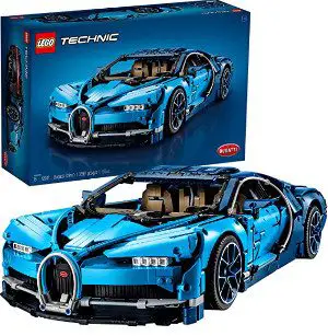 LEGO Technic Bugatti Chiron Race Car Building Kit and Engineering Toy