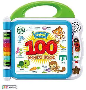 LeapFrog Learning Friends 100 Words Baby Book Educational