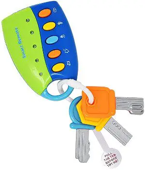 Musical Smart Remote Key Toy