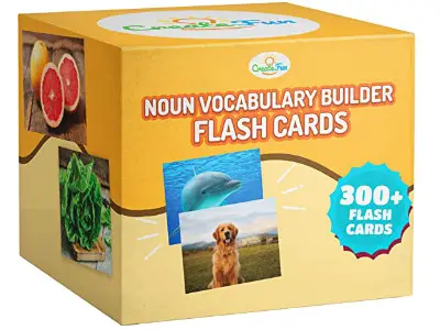 Noun Vocabulary Builder Flash Cards