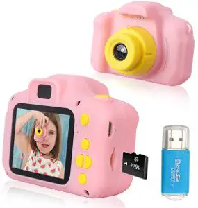 Rindol Camera Compact for Child Little Hands
