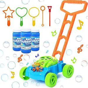 SIIFMVEOE Bubble Lawn Mower for Toddlers