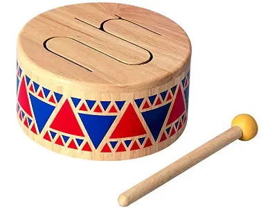 Solid Drum by Plan Toys