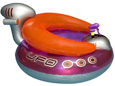 Swimline UFO Squirter Pool Inflatable Lounge Float