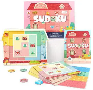 Toi Kids Magnet Sudoku Magnetic Tabletop Desk Toys
