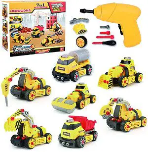 Truck Car Toys with Electric Drill