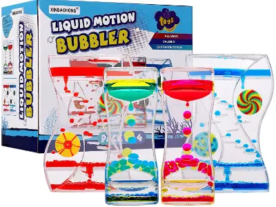 XINBAOHONG Liquid Motion Bubbler Timer Sensory Toy
