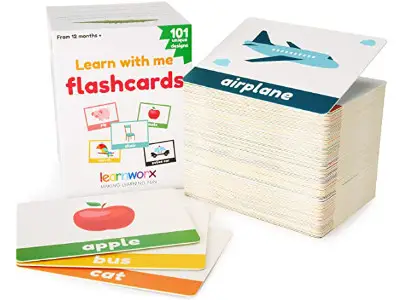 learnworx Toddler Flash Cards
