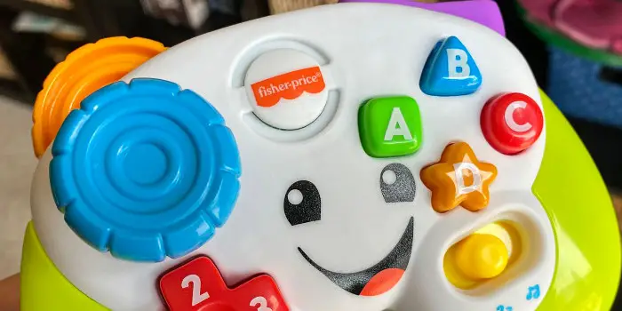 toys with buttons switches and lights